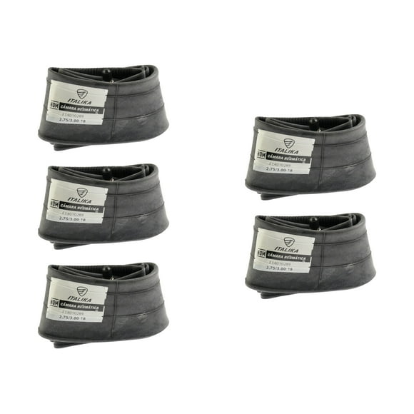 5 Cámaras De Llanta 2.75/3.00-18 Ft125 Sport 2012 De 2015 Italika Original