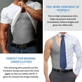 thumbnail image 5 of LALAMELON Compression Shirts for Men Gynecomastia Moobs Tummy Control Body Shapewear Base Layer Tank Tops, 5 of 6
