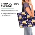 thumbnail image 2 of Easygdp Lavender Flowers Bolsas Tote para Mujer, Bolsos de Hombro para Viaje, Bolsos de Mano de Gran Capacidad para Compras y Trabajo, 2 of 8
