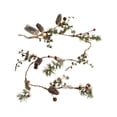 thumbnail image 1 of Clearance! 4FT Lighted Christmas Garland Pre Lit With LED Lights Battery Operated Rustic Christmas Garland Decorated With Red Berries Pineneedle For Mantle Stairs Wall, 1 of 9