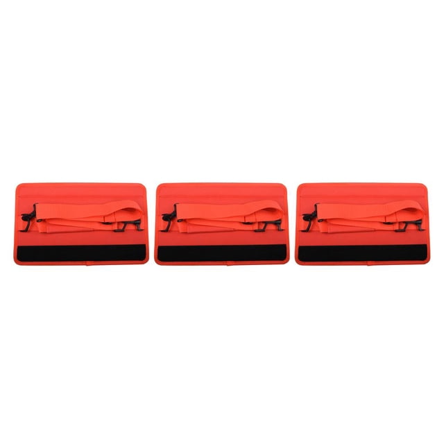Eigraketly Bolsa de palos de golf Portador de viaje Almacenamiento ajustable Estuche cruzado Campo de prácticas Organización exterior Accesorios Rojo Rojo 3piezas Eigraketly CBP224267