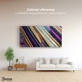 thumbnail image 2 of Cuadro Decorativo Canvas Revolution Abstracto Rapsodia Contraste 120x60, 2 of 3