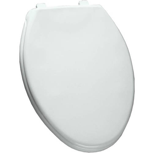 Church 300TCA Plastic Round Toilet Seat, White