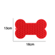 thumbnail image 2 of Suministros de silicona para mascotas Almohadillas para lamer - Rojo hueso MFZFUKR CPB-US-CJZ608-5, 2 of 5