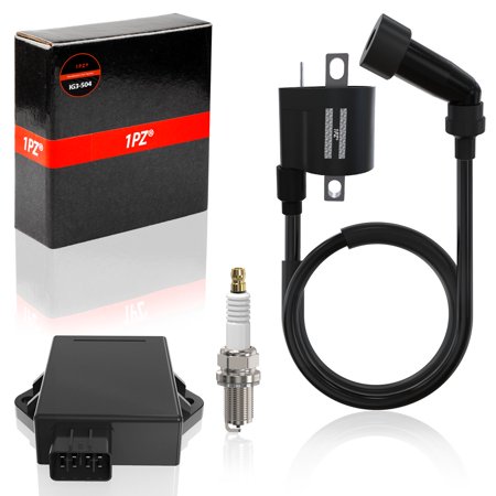 Replacement Ignition Coil & Spark Plug Kit For Polaris ATV 2000-2013 - Fits Magnum, Trail Boss, Blazer, Xpedition 325/330