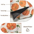 thumbnail image 6 of Thanksgiving Fall Entryway Rug 2'x3'&nbsp; Non Slip Front Door Mats, Farmhouse Autumn Orange Pumpkin Entrance Rugs Indoor Outdoor Carpet, Washable Floor Mats Small Area Rug for Bedroom Kitchen, 6 of 8
