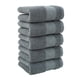 thumbnail image 2 of 5 juegos de toallas de baño gruesas absorbentes para el hogar, conjunto de toallas para lavar la cara, regalo, conjunto de 5 toallas rectangulares - Verde militar, 2 of 6