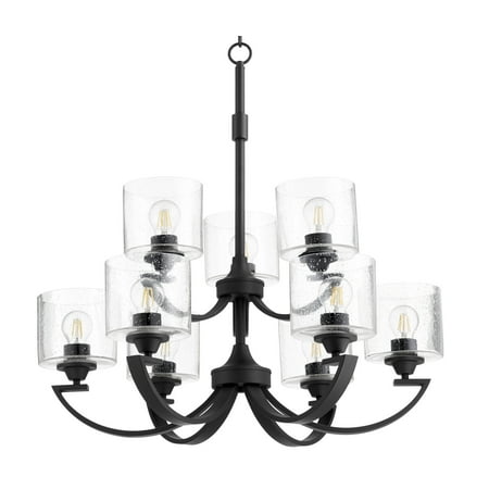 

Quorum International 6202-9 Dakota 9 Light 30 Wide Chandelier - Noir