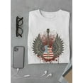 thumbnail image 3 of American Guitar With Wings T-Shirt Men -Image by Shutterstock, Male Large, 3 of 4