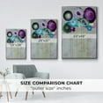 thumbnail image 4 of Silver Bouquet Framed Premium Gallery Wrapped Canvas - Ready to Hang - 17 x 25 - Silver Floating Frame, 4 of 9