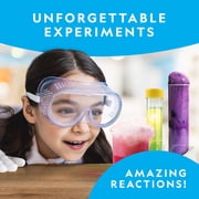 National Geographic Stunning Science Chemistry Set for Kids – 20 Experiments with Erupting, Fizzing & Flying Reactions, Plus Bonus Activity Guide