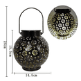 thumbnail image 2 of Luces solares para colgar al aire libre, luces LED retro para jardín para patio, porche, paso, decoración de mesa de patio, 2 of 5