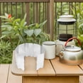 thumbnail image 4 of STRANDCHIC Lightweight Outdoor Burner Windshield Aluminum Alloy Foldable Stove Wind Screen for Bbq, 4 of 7
