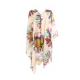 thumbnail image 2 of Cárdigan tipo kimono de playa de para mujer cubrir abierto espalda Crochet playa Kimono Cardigan estampado Floral Magideal Cárdigan tipo kimono de playa, 2 of 7