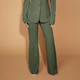 thumbnail image 6 of Bovemsi Lounge Pants Women High Waisted Versatile Fashionable Business Commuting Autumn Casual Formal Pants Palazzo Pants, 6 of 9