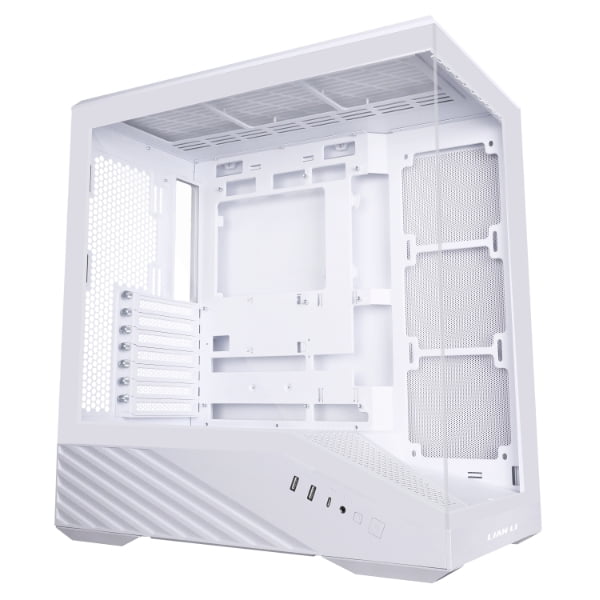 Lian Li V100W V100 ATX Mid-Tower Case White With RGB Strip
