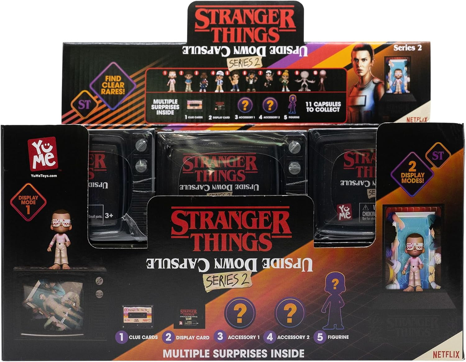 YuMe Official Stranger Things Upside Down Mystery Capsules Series