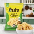 thumbnail image 3 of (3 pack) Utz Salt 'n Vinegar Potato Chips, Gluten-Free, Family Size, 7.75 oz Bag, 3 of 9