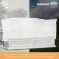 thumbnail image 4 of Eoperou Rectangular Planter Cold-proof Cover - Plant Anti-Frost Covers with Drawstring, Thickened Reusable Plant Shield, 4 of 8