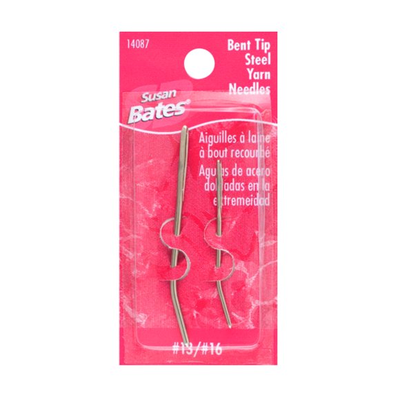 Susan Bates Bent Tip Steel Yarn Needle 14087