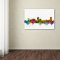 thumbnail image 3 of Trademark Fine Art "Fresno California Skyline" Canvas Art by Michael Tompsett, 3 of 3