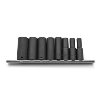 Genius Tools 1/2" Drive 14mm Impact Socket - 6-Point, 38mm Long, Chrome Vanadium Steel