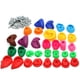 thumbnail image 1 of 32 piezas de materiales de seguridad PE pared de escalada multicolor para niños, 1 of 5