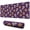 Purple Skull Sunflower, variant on Long Mouse Pads for Desk,Red Skull Flower Cross Pattern Desk Mats on Top Of Desks, Desk Mouse Pad Extra Large with 3mm Non-Slip Base and Stitched Edge for Gaming,Office,Work,Home 31.5"x11.8"