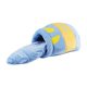 thumbnail image 1 of Cama para gatos Hoeny Pot, cueva suave, semicerrada, con dibujos animados, base antideslizante, para escondite, cálida casa para mascotas en invierno, Azul, 1 of 8