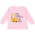 thumbnail image 3 of Inktastic I Have Been Promoted to Big Sister Girls Long Sleeve Toddler T-Shirt, 3 of 5
