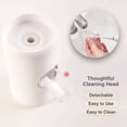thumbnail image 5 of Toothpaste Dispenser, Automatic Electric Toothpaste Squeezer with Sensor Wall-Mounted for Washroom Bathroom, White,1pc, 5 of 5