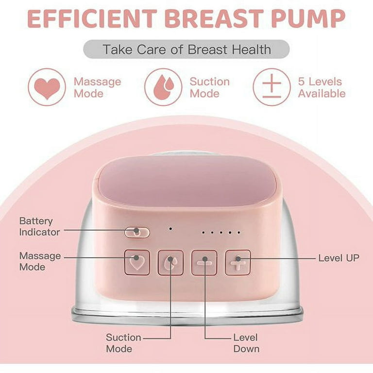 Electric Breast Pump, Yadala Wearable Breast Pump, Hands-Free