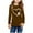 Brown, variant on Spazoro Toddler Kids Girls Boys Sweatshirts, Long Sleeve Fall Winter Love Print Crew Neck Tops for Childs Girls Boys Army Green Size 7 T