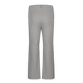 thumbnail image 5 of CQONEPT Men's Dress Pants Bell Bottom Office Slacks Pant Wide Leg Baggy Lerisure Business Trousers with Pockets Gray L, 5 of 5