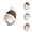 Brown, variant on Toddler Winter Trapper Hat Windproof Earflap Caps - Thickened Warm Bomber Hats For Baby Boys Girls 1-3 Years, Outdoor Thermal Snow Protection Headwear For Kids Daily