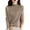 Light Brown #CD04, variant on Sweaters for Women 2026 Long Sleeve Crew Neck Lightweight Soft Casual Knitted Pullover Solid Color Sweater Light Brown S