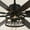 Black, variant on Chords Attic 72" Reversible 8-Blade Ceiling Fan with LED Lights, Remote 3-Color, 6-Speed and Timer