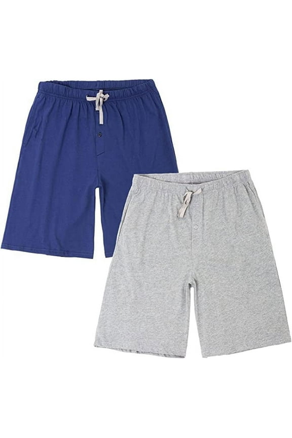 Big Boys Cotton Pajama Shorts with Pockets