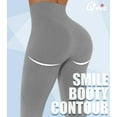 thumbnail image 2 of QRIC Women High Waist Seamless Leggings Smile Contour Butt Lift Anti Cellulite Leggings for Workout, 2 of 6