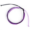 thumbnail image 3 of Qarigey trenzada Chic Multicolor Cordón Pulseras bohemias Accesorio de moda universal para niñas adolescentes Púrpura + Negro Type1 NO1 Qarigey AP009518-10, 3 of 6