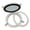 White-large, variant on Round Opening Boat Window for Yachts and Yacht ABS Portlight Porthole Window 4mm Safety Glass Corrosions Resistant