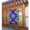 thumbnail image 2 of XMXT Japanese Noren Doorway Room Divider Curtain,Turkey Eye Print Restaurant Closet Door Entrance Kitchen Curtains, 34 x 56 inches, 2 of 7