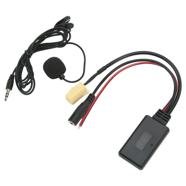 Car Bluetooth Module Radio AUX Input Handsfree Phone Call Cable