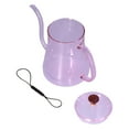 thumbnail image 2 of Coffee Kettle Glass Coffee Pot 600ML Coffee Drip Kettle Long Nozzle Kettle for Home KitchenPink, 2 of 15