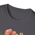 thumbnail image 4 of Floral Mental Health, Gildan Unisex Softstyle T-Shirt, Graphic Tee, S-3XL, 4 of 5