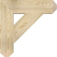 thumbnail image 3 of Ekena Millwork 6"W x 26"D x 26"H Traditional Craftsman Rough Sawn Bracket, Douglas Fir, 3 of 13