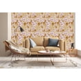 thumbnail image 3 of Moutan Peony Removable Wallpaper 10'L x 24''W, 3 of 4
