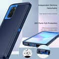 thumbnail image 5 of Compatible with Samsung Galaxy S20 Plus Case,3-Layer Military Grade Drop Protection Anti-Slip Bumper Rugged Shockproof Dustproof Protection 6.7 inch Phone Case,Navy Blue, 5 of 5