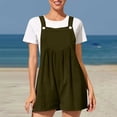 thumbnail image 2 of Tuphregyow Women's Casual Wide Leg Jumpsuit Comfortable and Stylish Pajama Romper for Summer, Beach, and Casual Wear Women Loose Jumpsuit Army Green L, 2 of 4