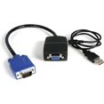 thumbnail image 1 of StarTech Répartiteur Vidéo VGA 2 Ports - Alimenté par USB - 2048x1536 - Répartiteur de Moniteur Vidéo VGA Double Port (ST122LE), 1 of 1
